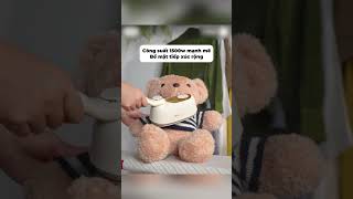 Bàn ủi hơi nước Bear IR 4H15H với thiết kế nhỏ gọn, tích hợp hai chế độ ủi khô và ủi ướt, là người b