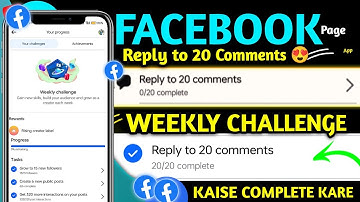 Reply to 20 comments facebook page || weekly challenge facebook | facebook Reply to 20 comments