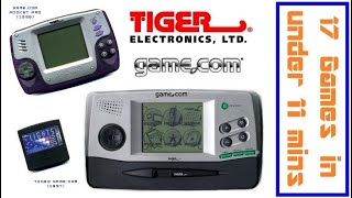 Information 17 Tiger Game.Com Games In Under 11 Minutes Guide