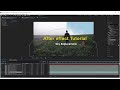 Sky Replacement in After Effect #VFX #AfterEffects #sky replacement