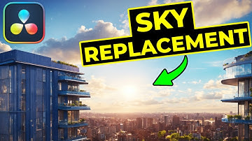 How to Add Sky Replacement in Davinci Resolve Tutorial