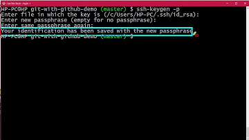 052 Changing passphrase of SSH Key pair Lab