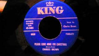 Video thumbnail of "Charles Brown - Please Come Home For Christmas (The Original)"