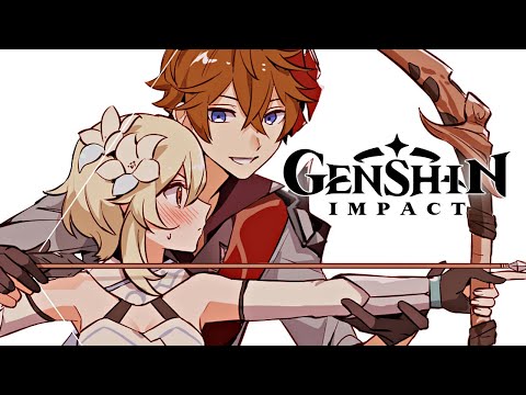 Lumine and Tartaglia [Genshin Impact] | Comic Dub