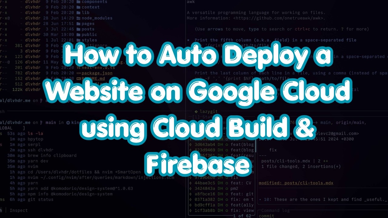 How to Auto Deploy a Website on Google Cloud using Cloud Build ...