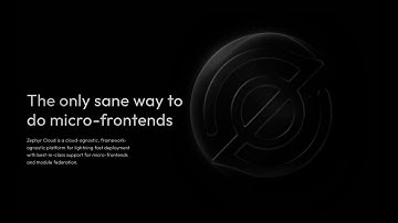 Zephyr Cloud - The only sane way to do microfrontends