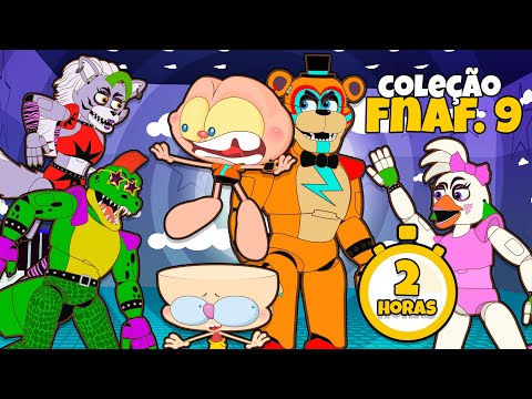 Mongo e Drongo em FNAF Security Breach COMPLETO - Five Nights at Freddy's SB em Desenho animado