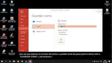 Exportar Power point a imágen JPG