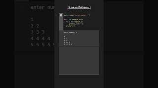 Fun way to play around with number PATTERNS in Python 🆒😁