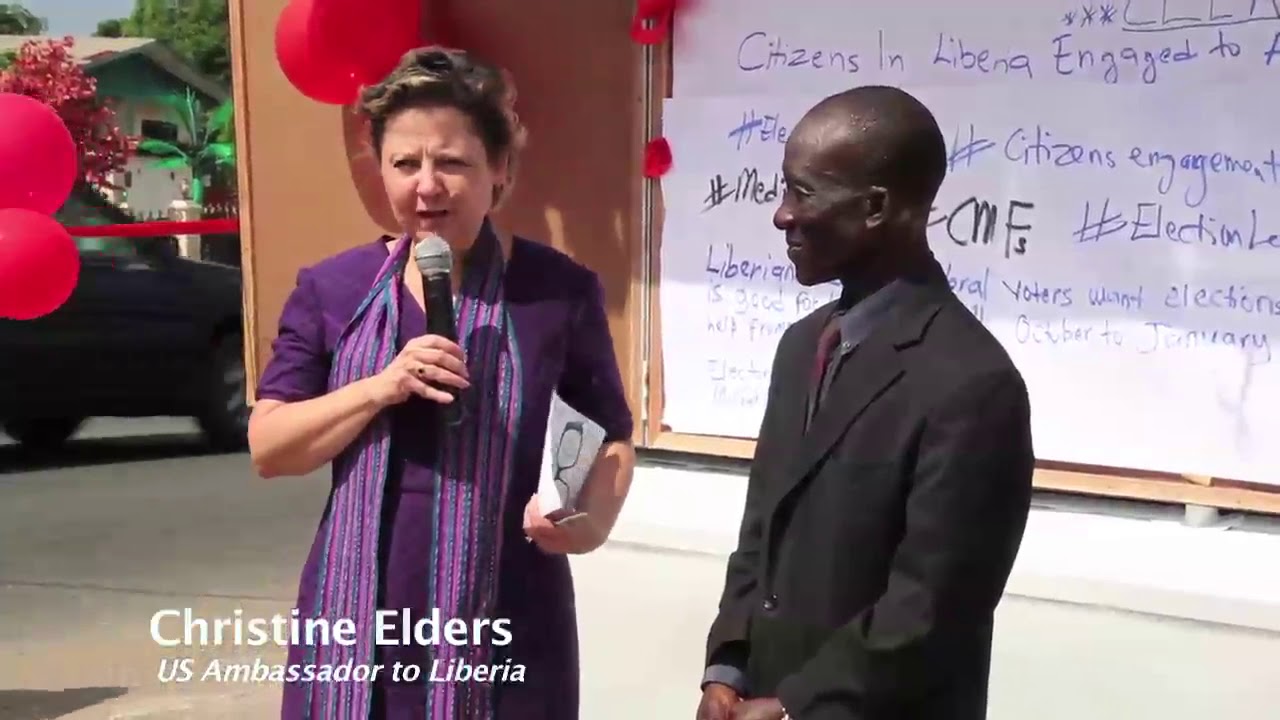 US Ambassador to Liberia relaunch DAILY TALK - YouTube