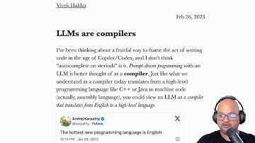 LLMs as compilers