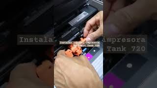 Instalar cabezal impresora Hp Smart Tank 720