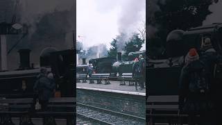 The real life ‘Duck’ and ‘Oliver’ arrive at Bewdley on the Severn Valley Railway - British steam