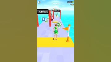 Run Rich 3D Level 3143 Gameplay Walkthrough Android #Shorts