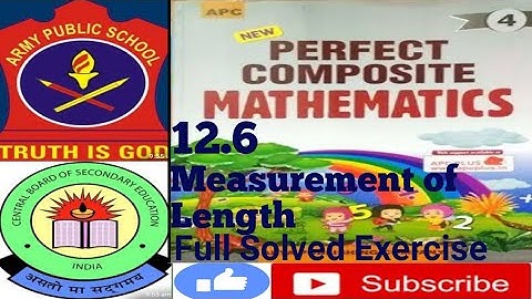 Class 4 Army full solved Exercise 12.6 of chapter-12 Measurement of Length by Learning with Khushi