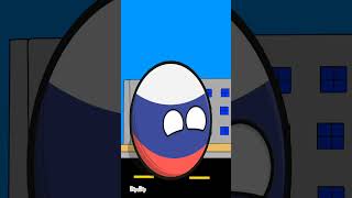 Russia is too big #countryballs #humor #shorts Russia is too big #countryballs #humor #shorts
