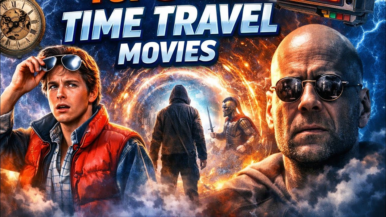 Top5 best  Time Travel Movies That Are Next Level 🤯 Films You Must Watch 😱