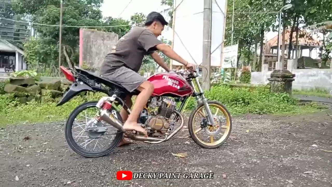 cek sound knalpot fanterra 300cc bunyinya bikin heboh 1 desa