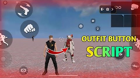 Outfit Change Button Script in Craftland Free Fire | 100% Working New Method 2025