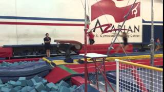 Ellie Bagley - Level 10 Vault - Front Handspring Pike Half