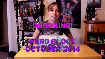 UNBOXING! Nerd Block October 2014