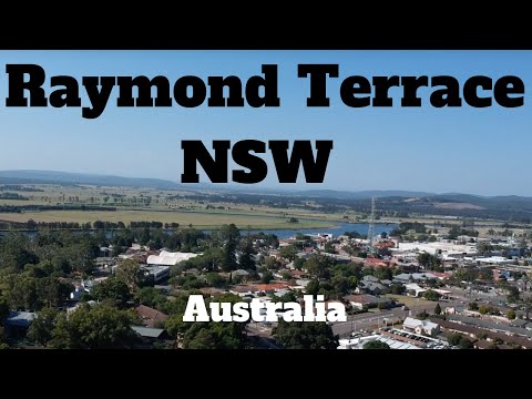 DJI Spark Flight Over Raymond Terrace NSW Australia