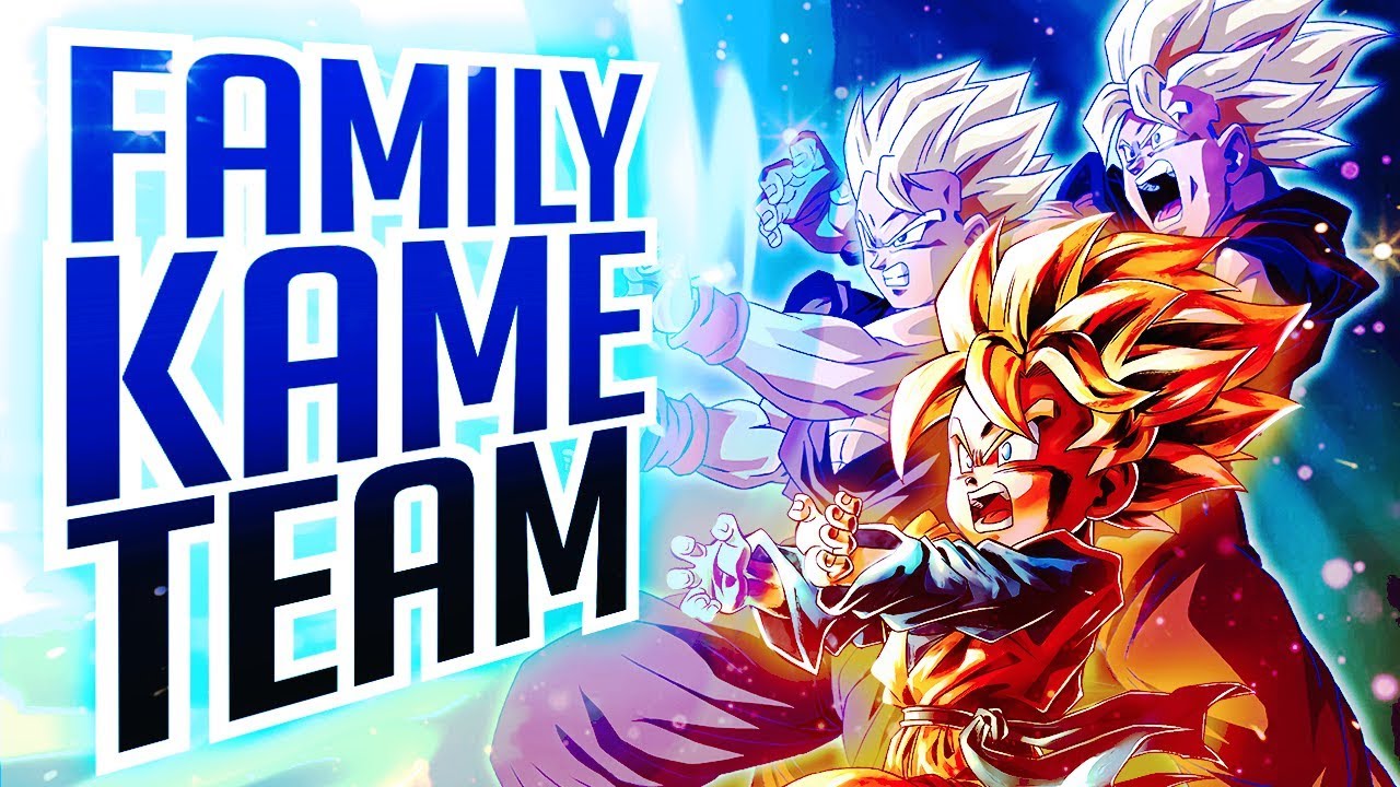 legendary finish goku FAMILY KAMEHAMEHA! 598% Super Saiyan Gohan, Goku & Goten! Dragon Ball Legends
