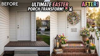 Outdoor Easter Decor Ideas for a Beautiful Front Porch | Spring Porch Decor Wealth