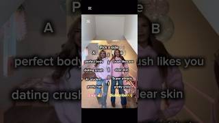 PICK A SIDE! 👀🫶💕 @pinkpalmpuff #ppphoodie #embreigh #preslee #fyp #feed #bffs #duo #music