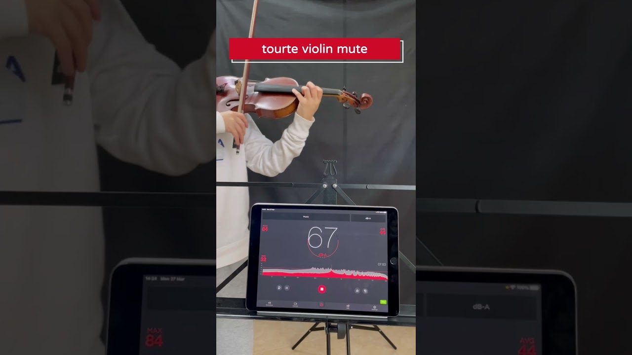 Which violin mutes work best? 3 Mutes Comparison with Sound Level Meter 