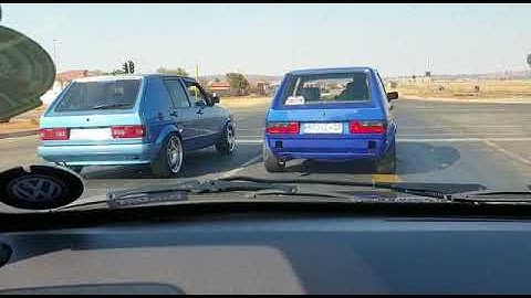 Citi Golf 20v turbo vs Mk1 8v n/a vs Citi Golf 16v turbo