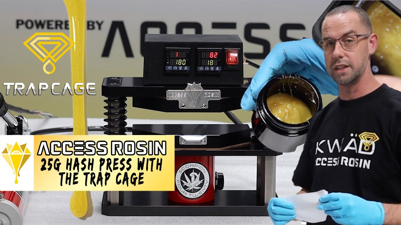 Unveiling the Trap Cage Rosin Press | Ultimate Rosin Extraction Machine by Access Rosin