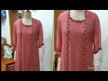 Grace boutique  georgette kurtha  jacket style  custom made