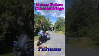 YAMAHA SUPER TENERE | Nelson Hollow Bridge | #shorts #adventure #supertenere