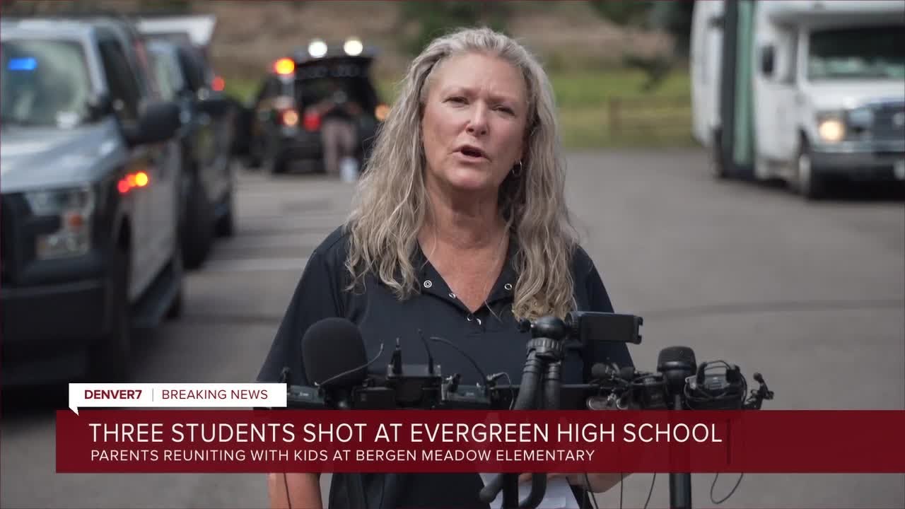 Jefferson County Sheriff's Office provides update on Evergreen High School shooting