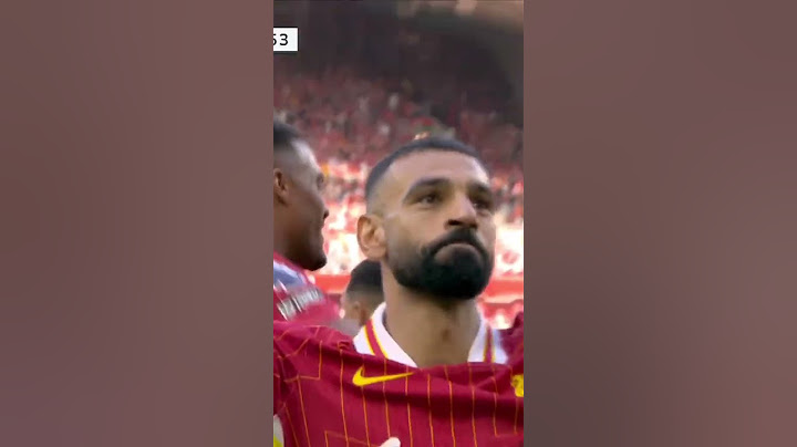 Mohamed Salah gets his goal on Liverpool's big day 🏆