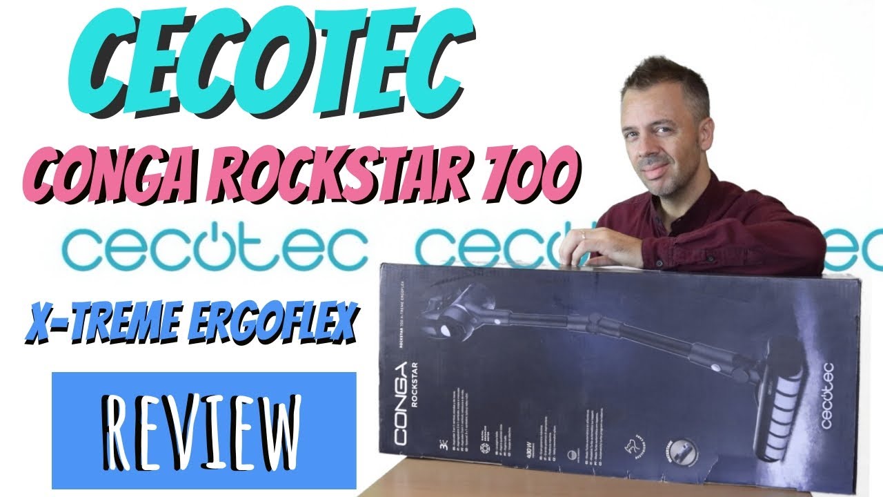 Cecotec CONGA ROCKSTAR 700 X-treme Ergoflex Review - YouTube