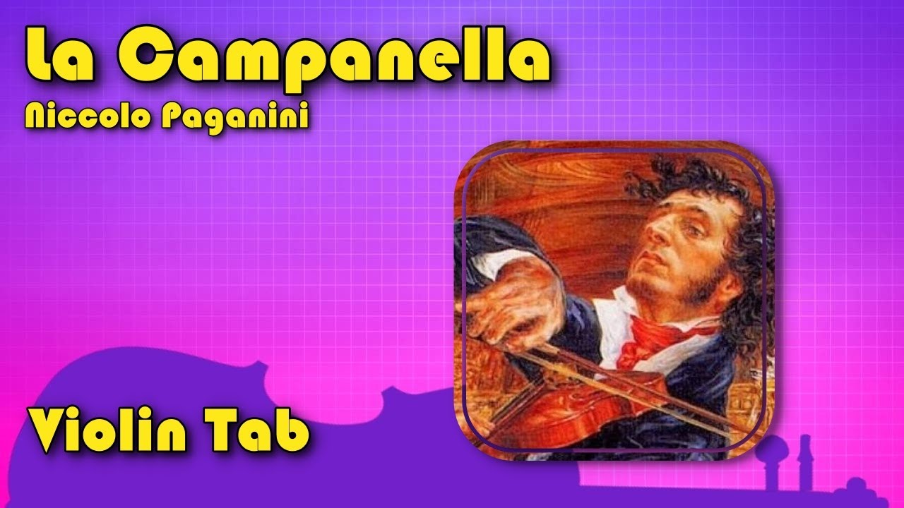 La Campanella Paganini Violin Tab Tutorial YouTube