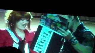 AnimeNext 2011- The DeviantART Risemboll Rangers give Vic a present