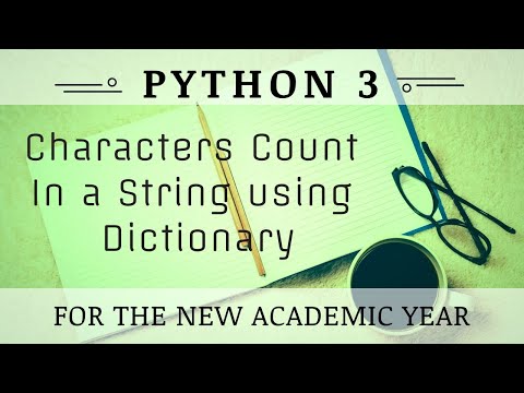 Characters Count Using
