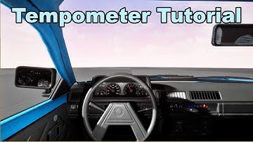 Unreal Engine Realistic Tempometer Tutorial