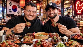 KOREAN FRIED CHICKEN Test mit @AbuGoku9999 in Berlin 😋🍗 | Arda Saatci