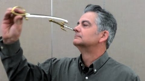 SWORD SWALLOWING -Through the Nose!!!