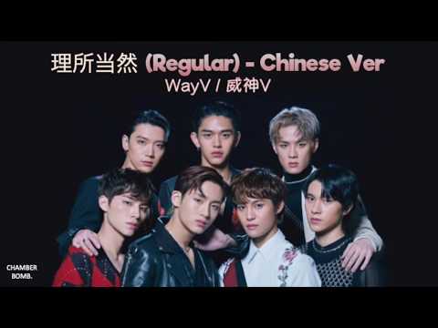 WayV '理所当然 REGULAR' Lyrics [PINYIN/CHN/ENG]