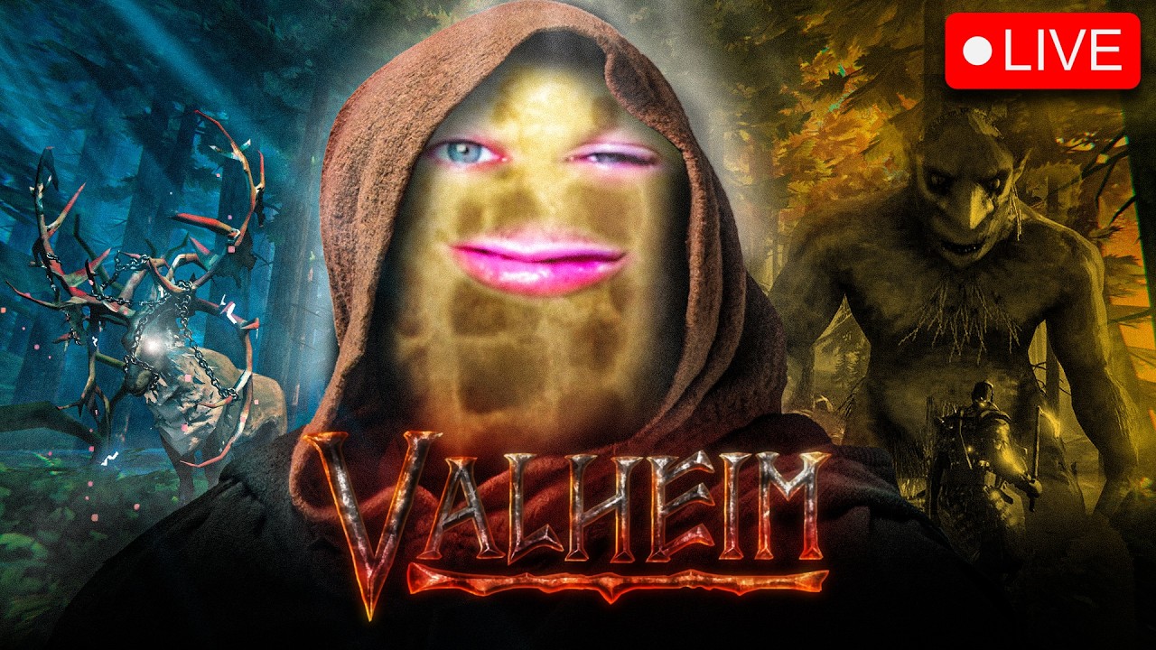 🔴LIVE | 1st TIME PLAYING VALHEIM | HUTCH X GIMMICK | PARTY GAMES LATER | WACKY WEDESDAY | #BUNGULATE