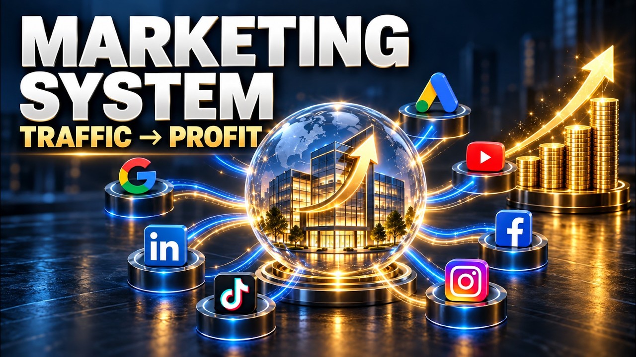 How it works: complete marketing system that turns traffic into customers and profit