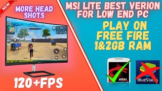 Free Fire OB38 Amazon X86 Version For Low End PcMsi Lite Version For Low End PcNo Lag120 Fps+