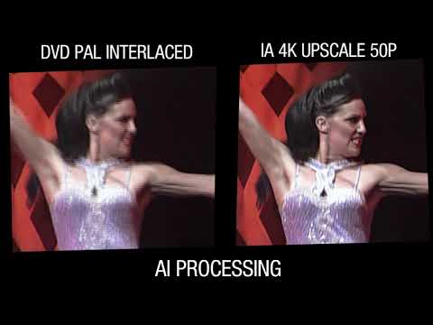 Upscale DVD into