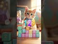 Tchou chaton geni qui conte jusqu'à 10 en français vedio ##LesPetitsGenies#TchouLeChaton#YouTubeKids