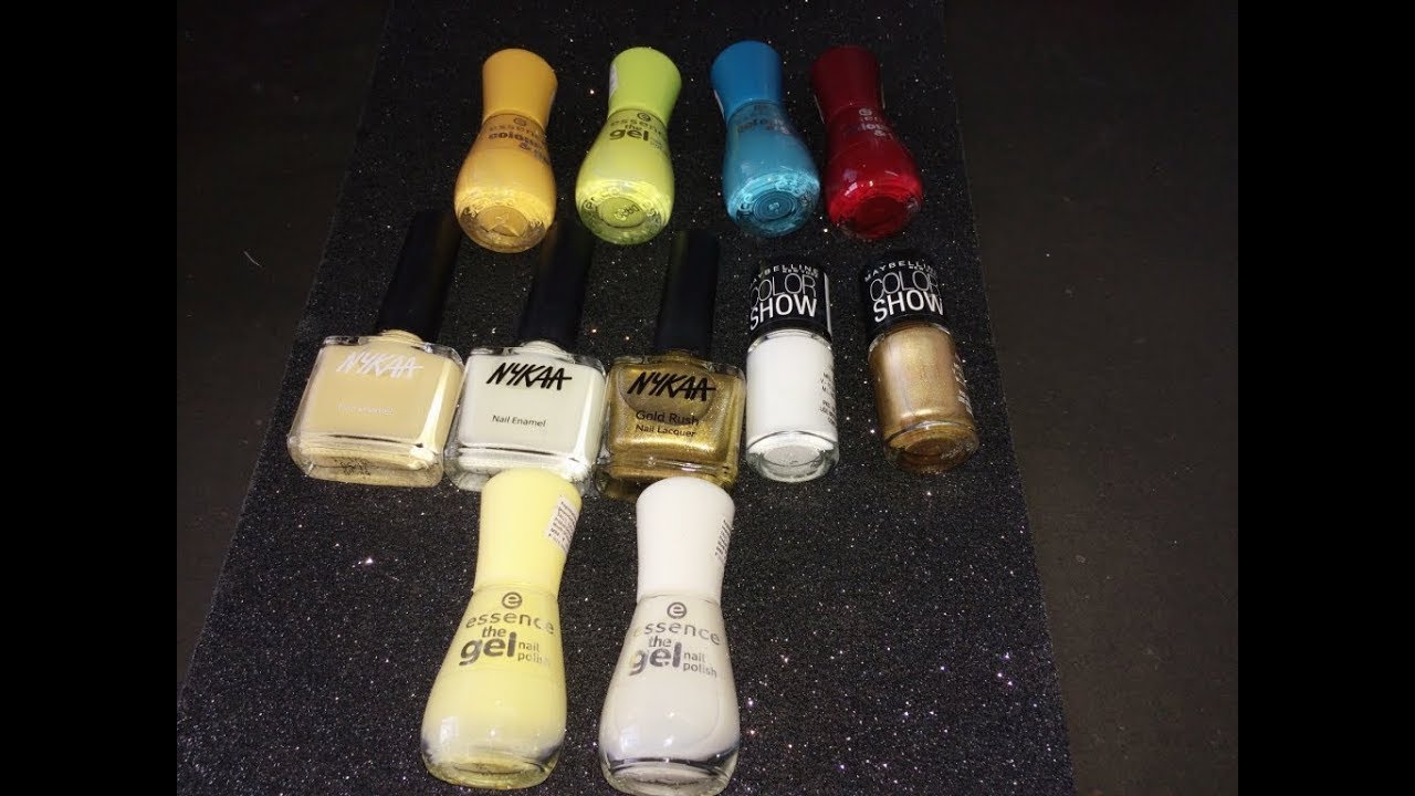 Nail Polish Haul From NYKAA/NYKAA Nail Polish Review & Swatches/Do They Stamp?/Do They Watermarble?